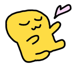 Expression in the whole body of Yuri-ko sticker #1697473