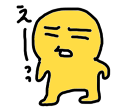 Expression in the whole body of Yuri-ko sticker #1697486