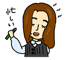 Minako of Office Lady sticker #1697584