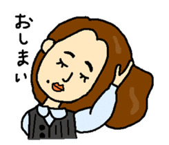 Minako of Office Lady sticker #1697585