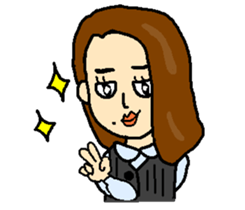 Minako of Office Lady sticker #1697587