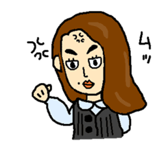 Minako of Office Lady sticker #1697589