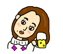 Minako of Office Lady sticker #1697611