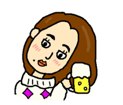 Minako of Office Lady sticker #1697611