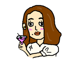 Minako of Office Lady sticker #1697612