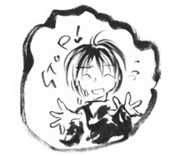 cuteblack sticker #1697621