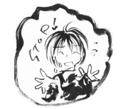 cuteblack sticker #1697621