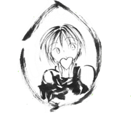 cuteblack sticker #1697627