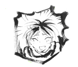 cuteblack sticker #1697628