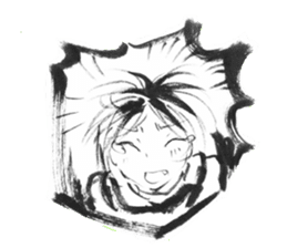 cuteblack sticker #1697628