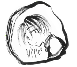 cuteblack sticker #1697629