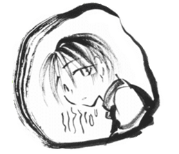 cuteblack sticker #1697629