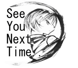 cuteblack sticker #1697646