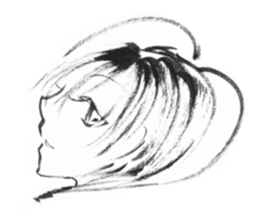 cuteblack sticker #1697652