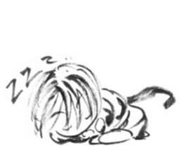 cuteblack sticker #1697655