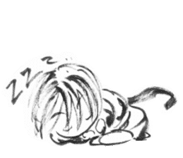 cuteblack sticker #1697655