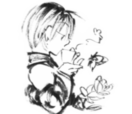 cuteblack sticker #1697656