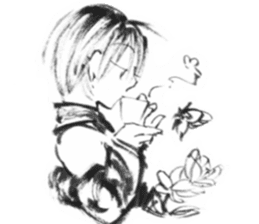 cuteblack sticker #1697656