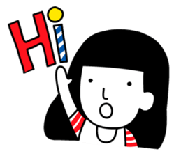 Happy Little O sticker #1697897