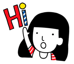 Happy Little O sticker #1697897