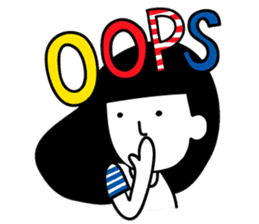 Happy Little O sticker #1697898