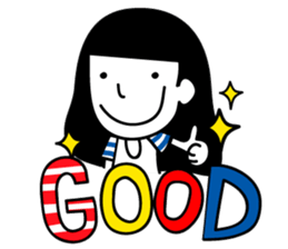 Happy Little O sticker #1697900