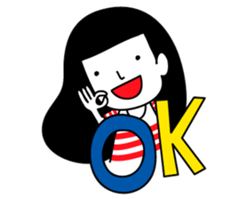 Happy Little O sticker #1697906