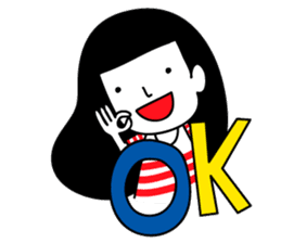 Happy Little O sticker #1697906