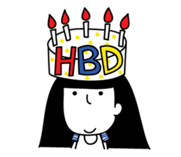 Happy Little O sticker #1697907