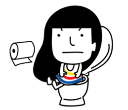 Happy Little O sticker #1697909