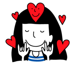 Happy Little O sticker #1697912