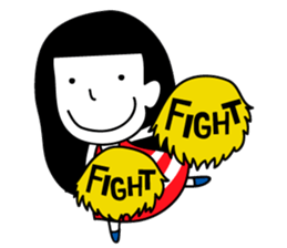 Happy Little O sticker #1697918