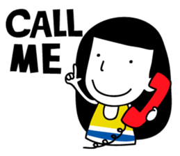 Happy Little O sticker #1697923