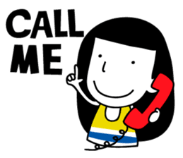 Happy Little O sticker #1697923