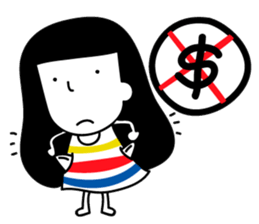 Happy Little O sticker #1697926