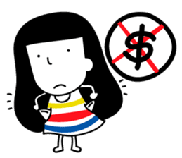 Happy Little O sticker #1697926