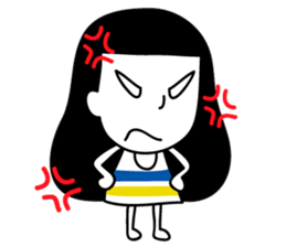 Happy Little O sticker #1697929