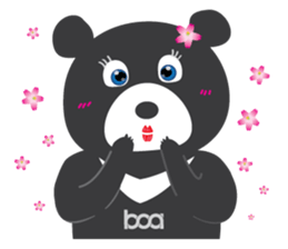 Taiwan "Hey" Bear's Little Theater sticker #1698022