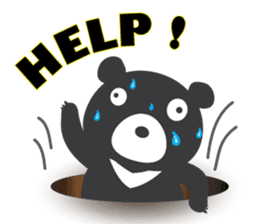 Taiwan "Hey" Bear's Little Theater sticker #1698037