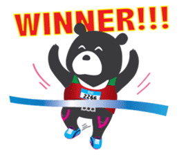 Taiwan "Hey" Bear's Little Theater sticker #1698048