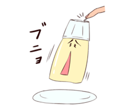 pudding Sticker sticker #1698624