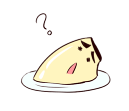 pudding Sticker sticker #1698645
