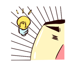 pudding Sticker sticker #1698652