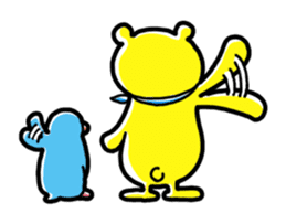 Welfare Bear Welbee! sticker #1698833