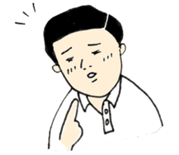 Shin-chan shy sticker #1699457