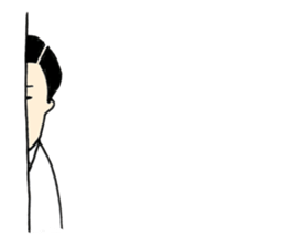 Shin-chan shy sticker #1699465