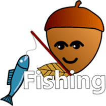 big adventure of acorn boy sticker #1699849