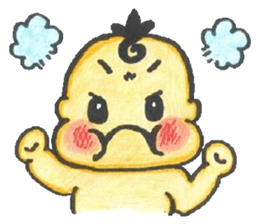 Even as for the baby... sticker #1699864