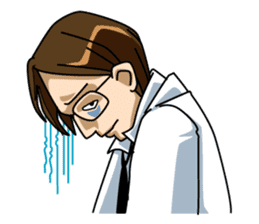 Daily life of science guy sticker #1700654