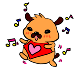 Pug KINCHAN sticker #1700706